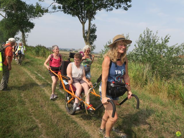 Randonnée joëlettes à Middelkerke