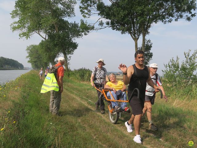 Randonnée joëlettes à Middelkerke