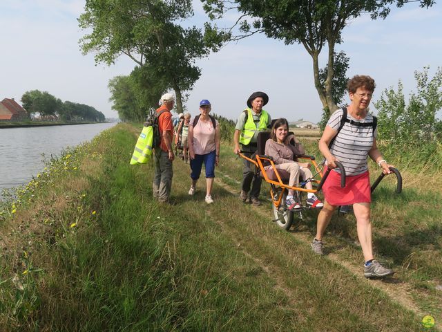 Randonnée joëlettes à Middelkerke