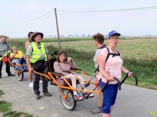 Randonnée joëlettes à Middelkerke