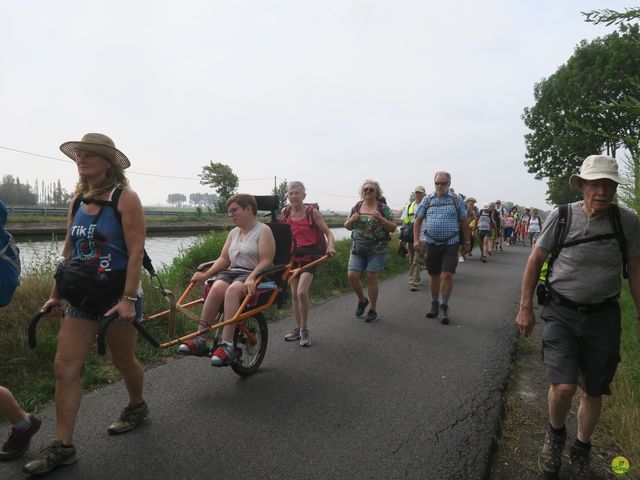 Randonnée joëlettes à Middelkerke