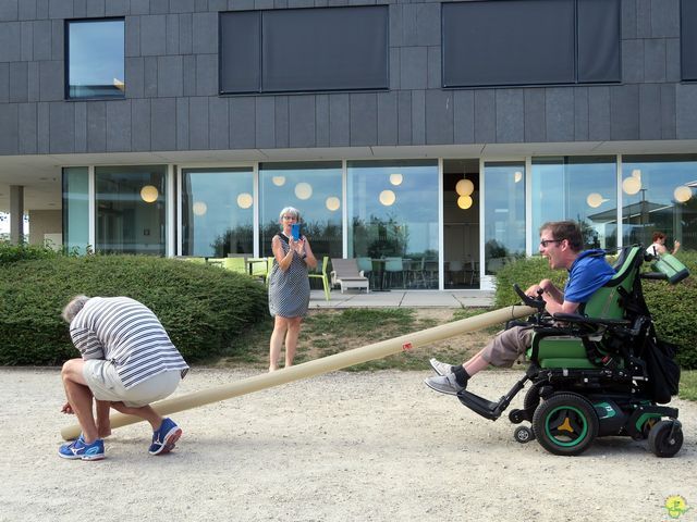 Randonnée joëlettes à Middelkerke