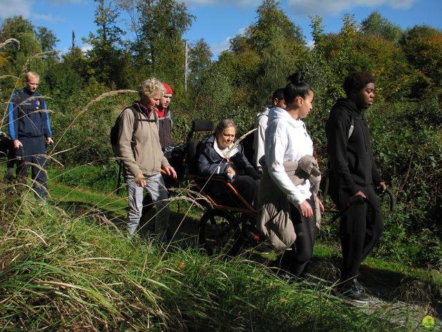 Randonnée joëlettes à Watermael-Boitsfort