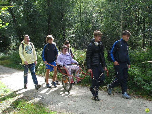 Randonnée joëlettes à Watermael-Boitsfort