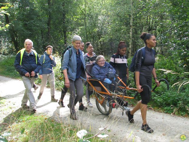 Randonnée joëlettes à Watermael-Boitsfort