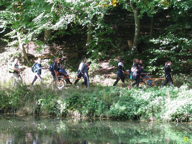 Randonnée joëlettes à Watermael-Boitsfort