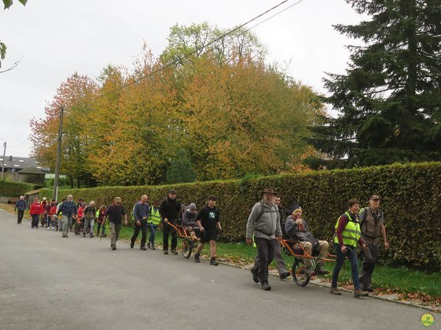 Randonnée joëlettes à Recogne