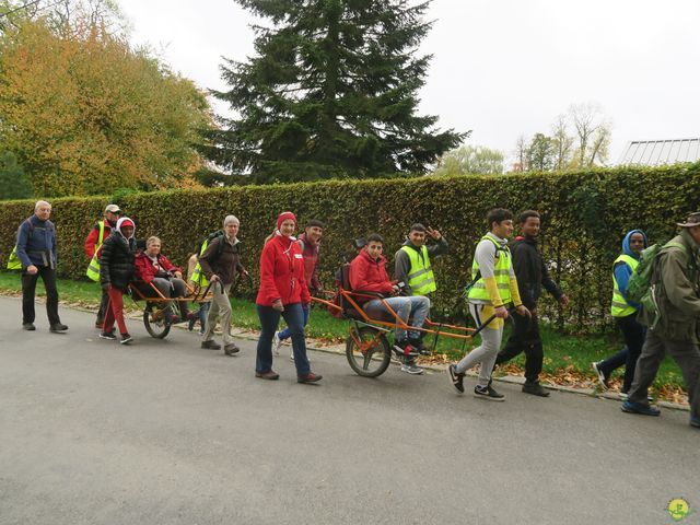 Randonnée joëlettes à Recogne