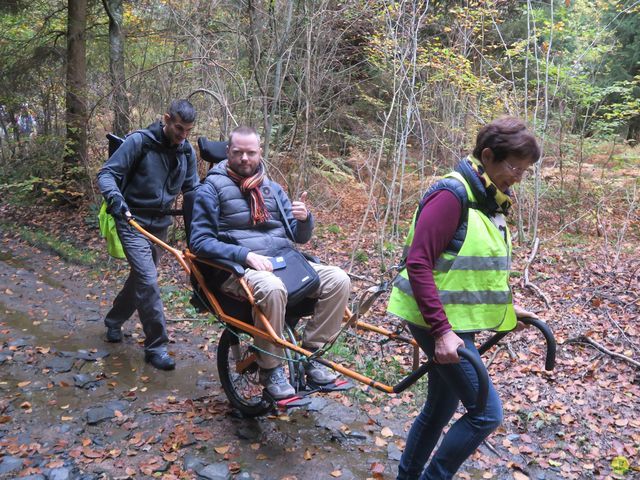 Randonnée joëlettes à Recogne