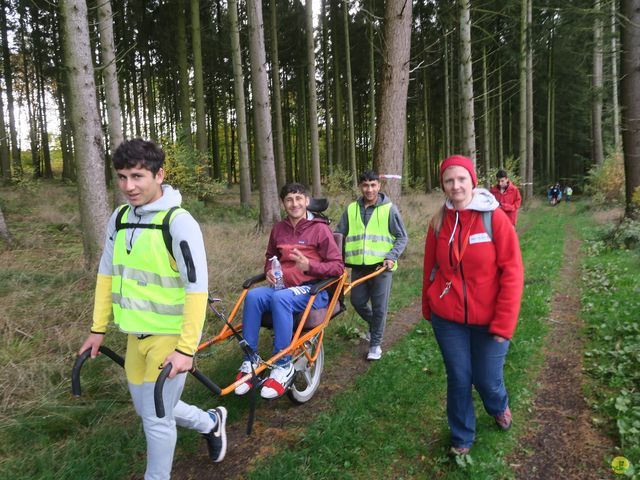 Randonnée joëlettes à Recogne