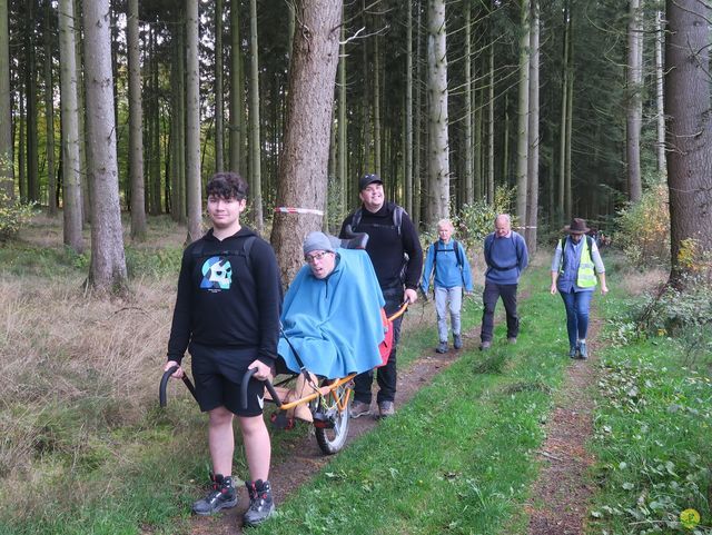 Randonnée joëlettes à Recogne