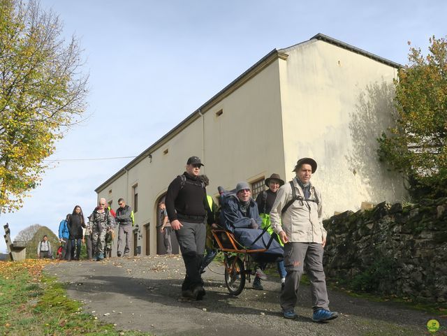 Randonnée joëlettes à Buzenol