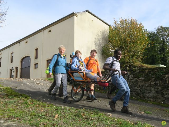 Randonnée joëlettes à Buzenol