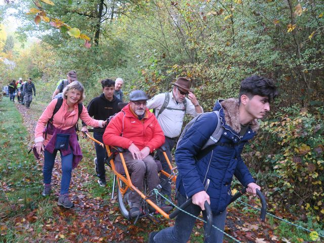 Randonnée joëlettes à Buzenol