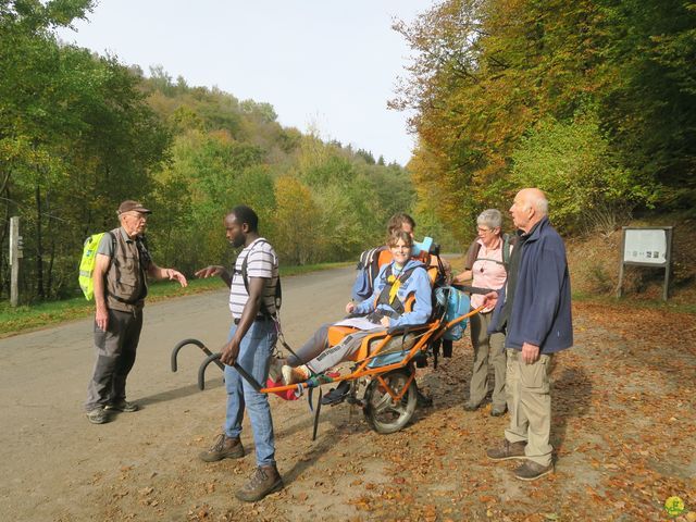 Randonnée joëlettes à Buzenol