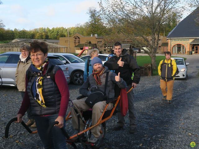 Randonnée joëlettes à Recogne