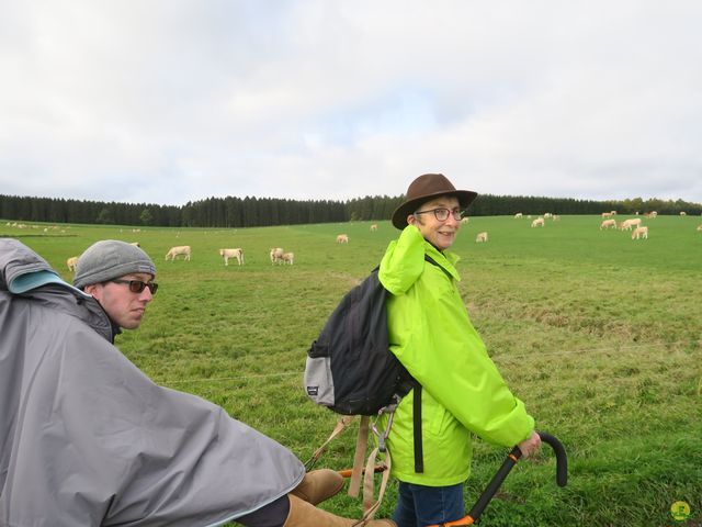 Randonnée joëlettes à Recogne