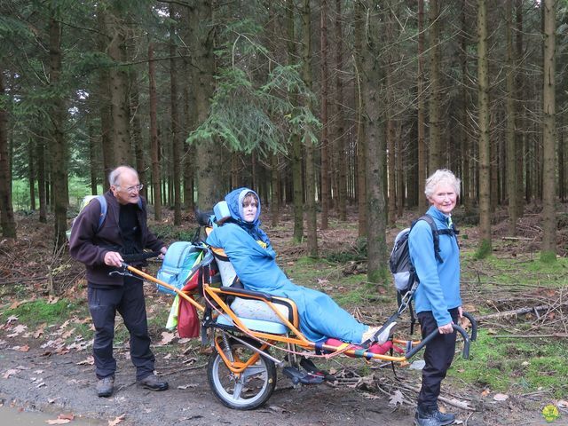 Randonnée joëlettes à Recogne