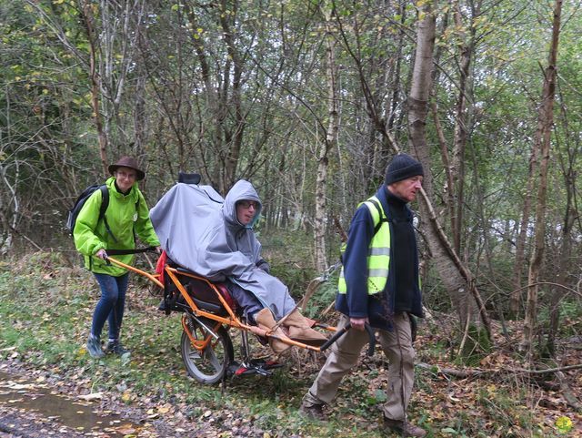 Randonnée joëlettes à Recogne