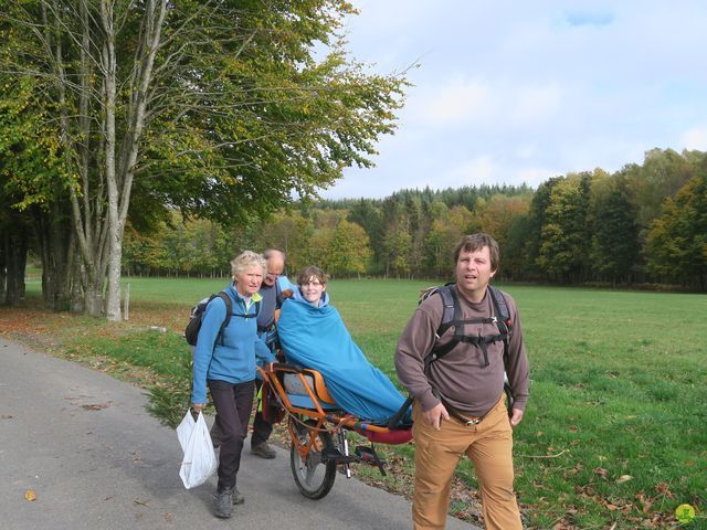 Randonnée joëlettes à Recogne