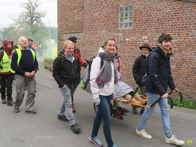 Randonnée joëlettes à Fayt-le-Franc