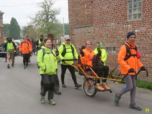 Randonnée joëlettes à Fayt-le-Franc