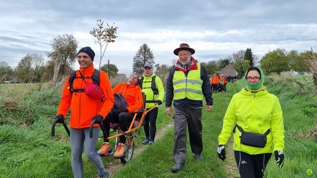 Randonnée joëlettes à Fayt-le-Franc