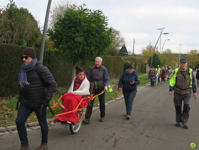 Randonnée joëlettes à Limal