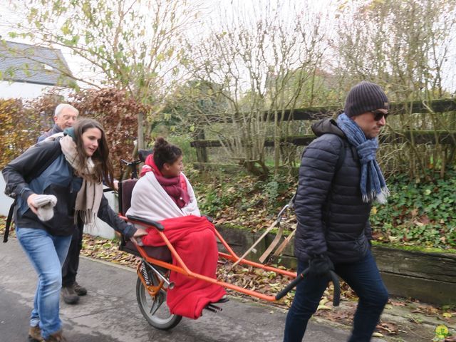 Randonnée joëlettes à Limal