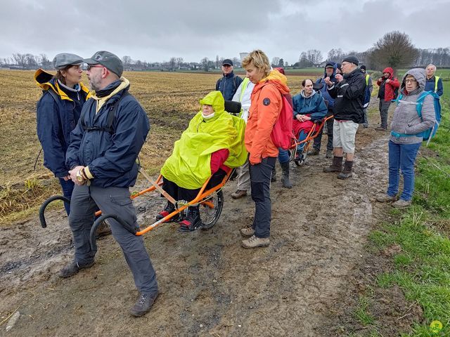 Randonnée joëlettes à Gottignies