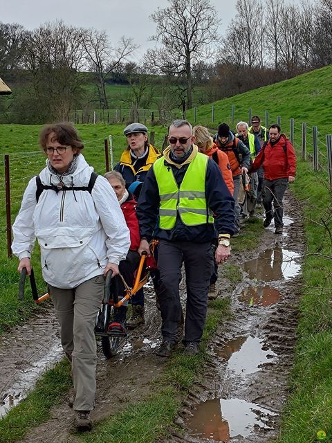 Randonnée joëlettes à Gottignies