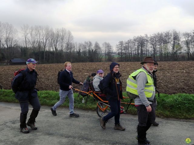 Randonnée joëlettes à Gottignies