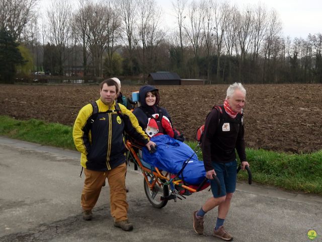 Randonnée joëlettes à Gottignies