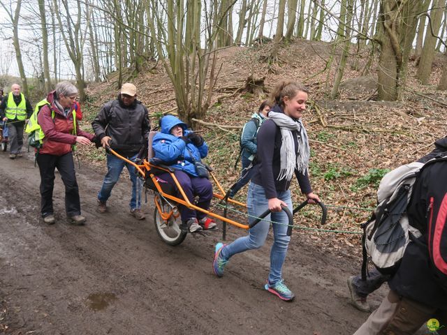 Randonnée joëlettes à Gottignies