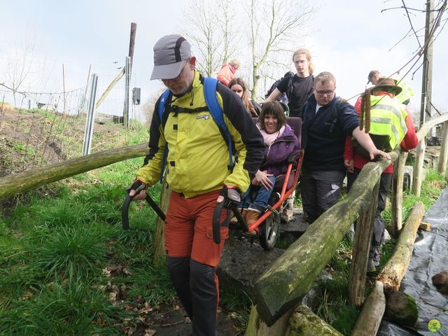 Randonnée joëlettes à Gottignies