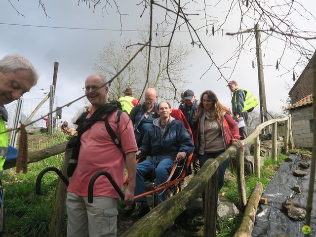 Randonnée joëlettes à Gottignies