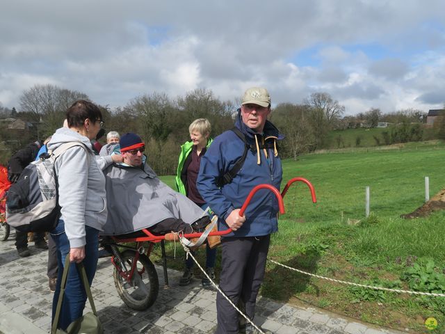 Randonnée joëlettes à Gottignies