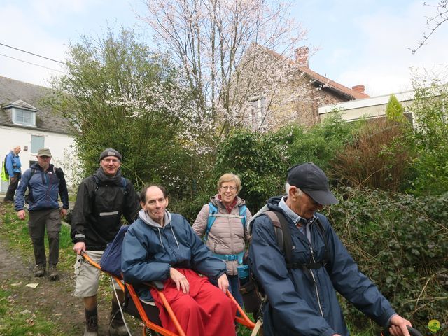 Randonnée joëlettes à Gottignies