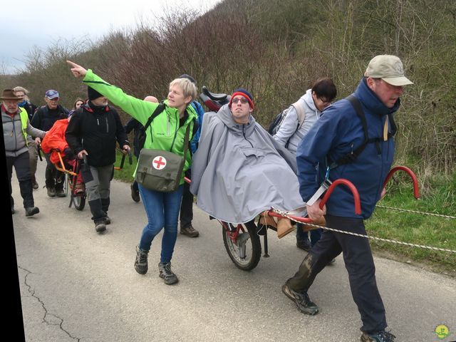 Randonnée joëlettes à Gottignies