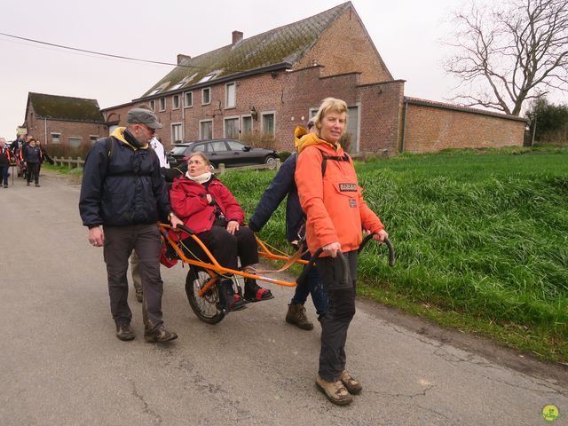 Randonnée joëlettes à Gottignies