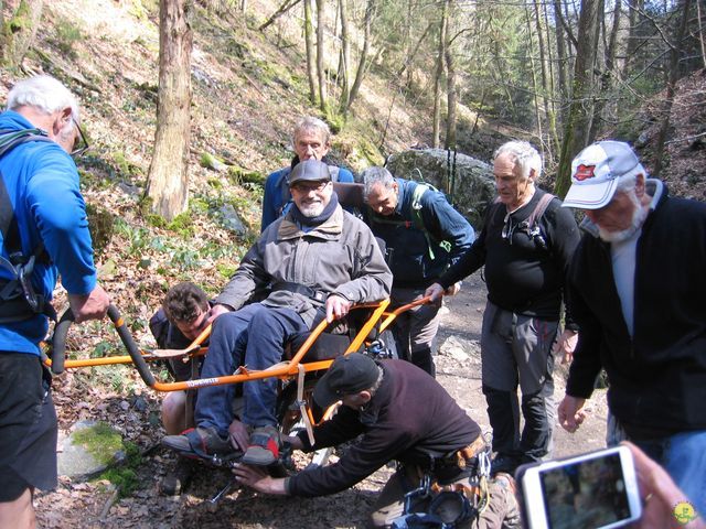 Randonnée joëlettes au Ninglinspo