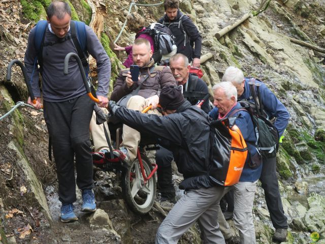 Randonnée joëlettes au Ninglinspo