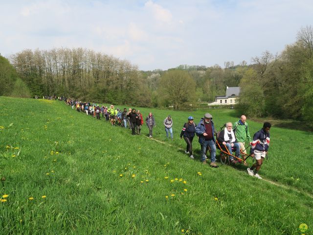 Randonnée joëlettes à Bousval