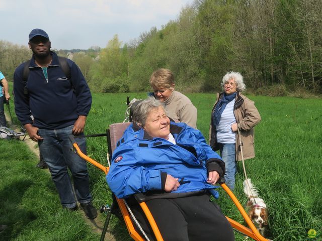 Randonnée joëlettes à Bousval