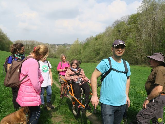 Randonnée joëlettes à Bousval