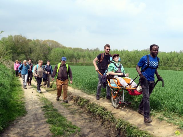 Randonnée joëlettes à Bousval