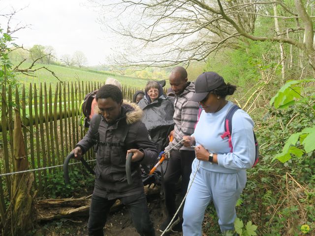 Randonnée joëlettes à Bousval