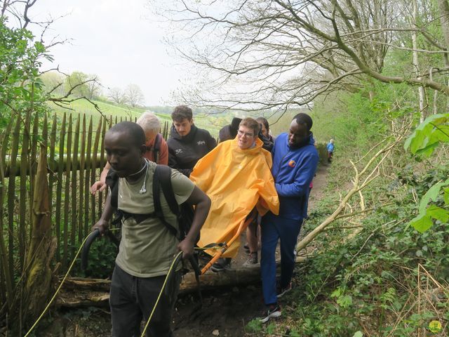 Randonnée joëlettes à Bousval