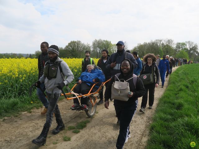 Randonnée joëlettes à Bousval