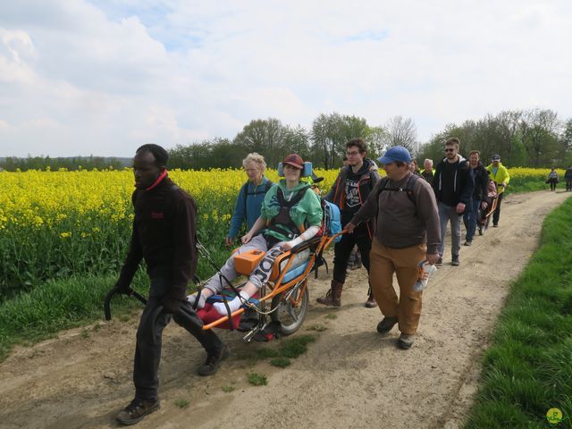 Randonnée joëlettes à Bousval